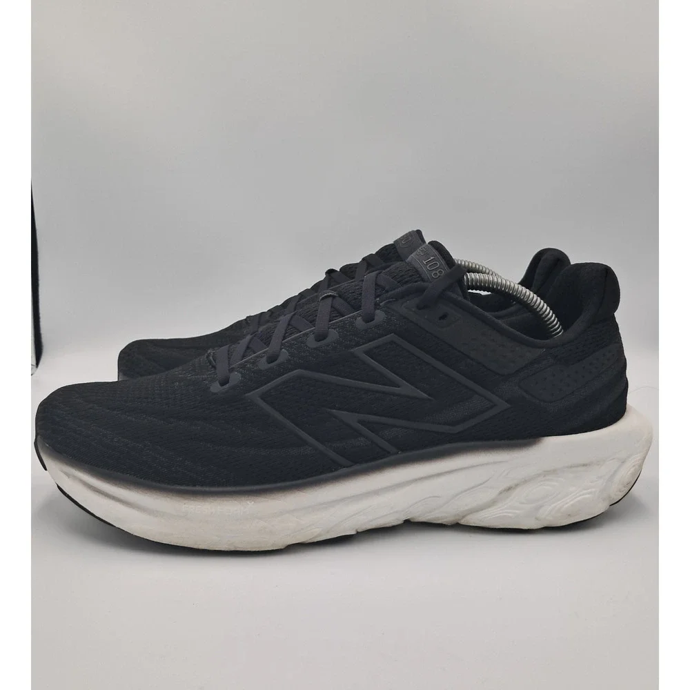 Size 11.5 - New Balance Fresh Foam X 1080 V13 Black White - M1080K13